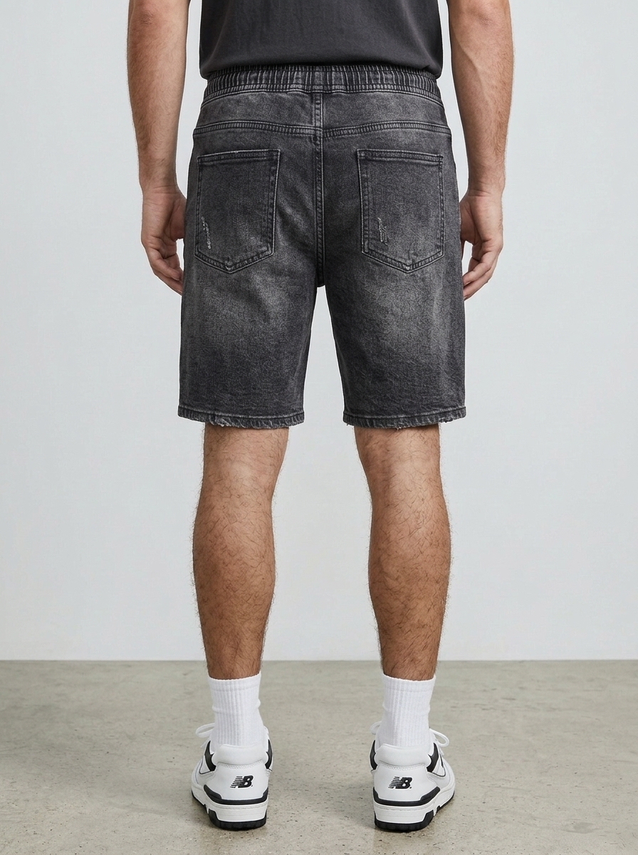 bottom shorts charcoal back bottom shorts charcoal back