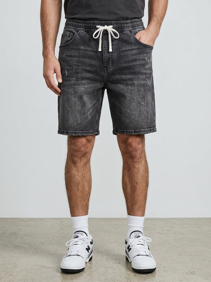 bottom shorts charcoal front bottom shorts charcoal front