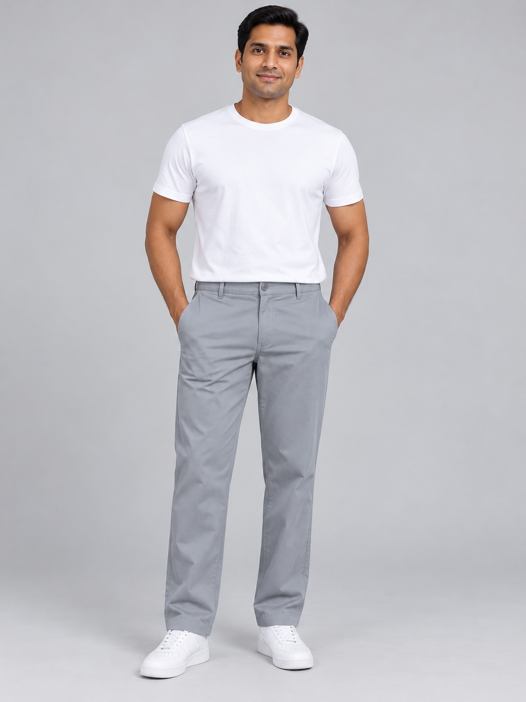 trousers 05 front SnapCap Straight-Leg Everyday Trousers trousers 05 front